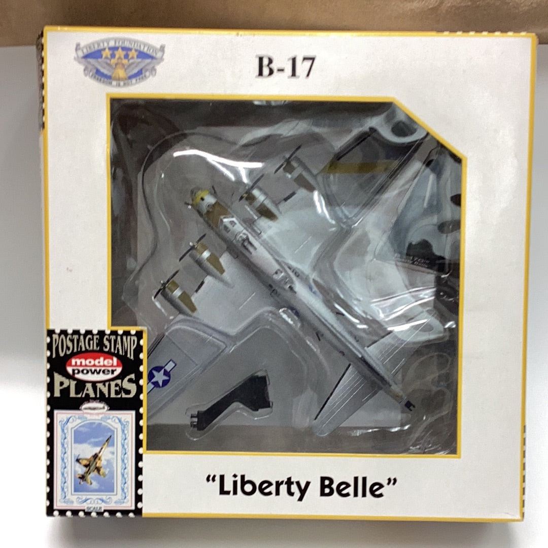 Postage Stamp B-17G Flying Fortress Liberty Belle 1/155
