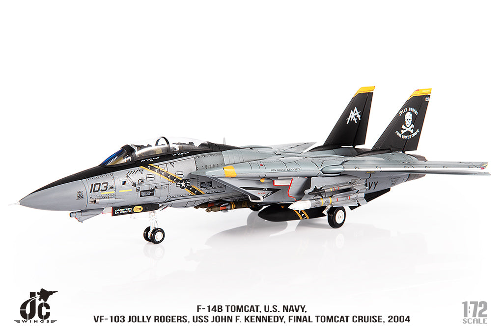 F-14B TOMCAT VF-103 Jolly Rogers 2004 - ミニカー