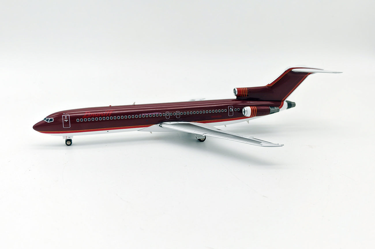 BRANIFF 留まり INTERNATIONAL ブラニフ国際 オレンジ N602BN BOEING747 INFLIGHT200 飛行機 模型  フィギュア ①