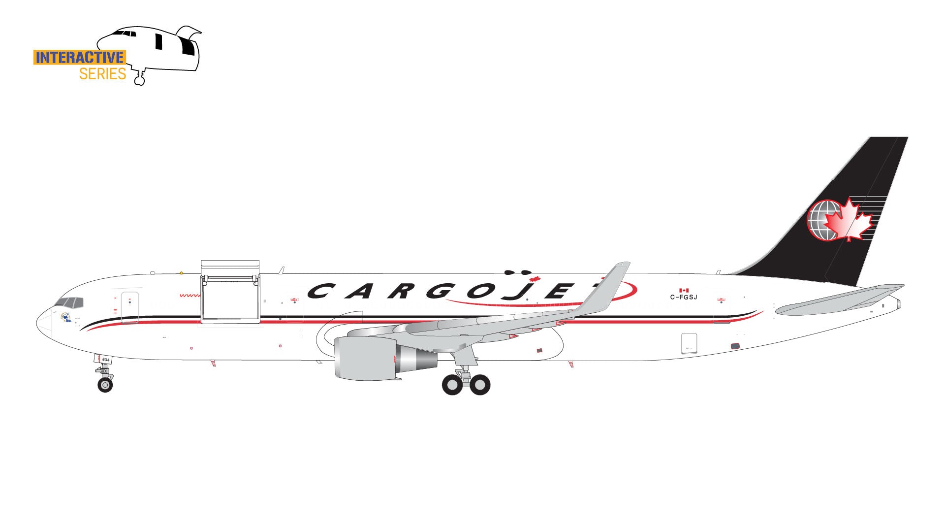 Pre-Order Gemini Jets G2CJT1173 1:200 Cargojet Airways