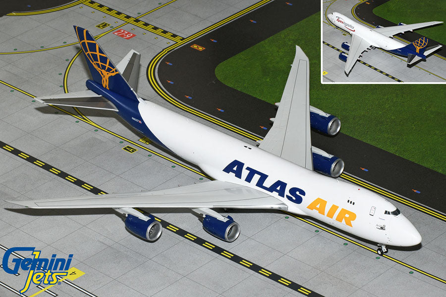 Gemini Jets G2GTI1237 1:200 Atlas Air/Apex Logistics B747-8F N863GT (Final  Boeing 747)