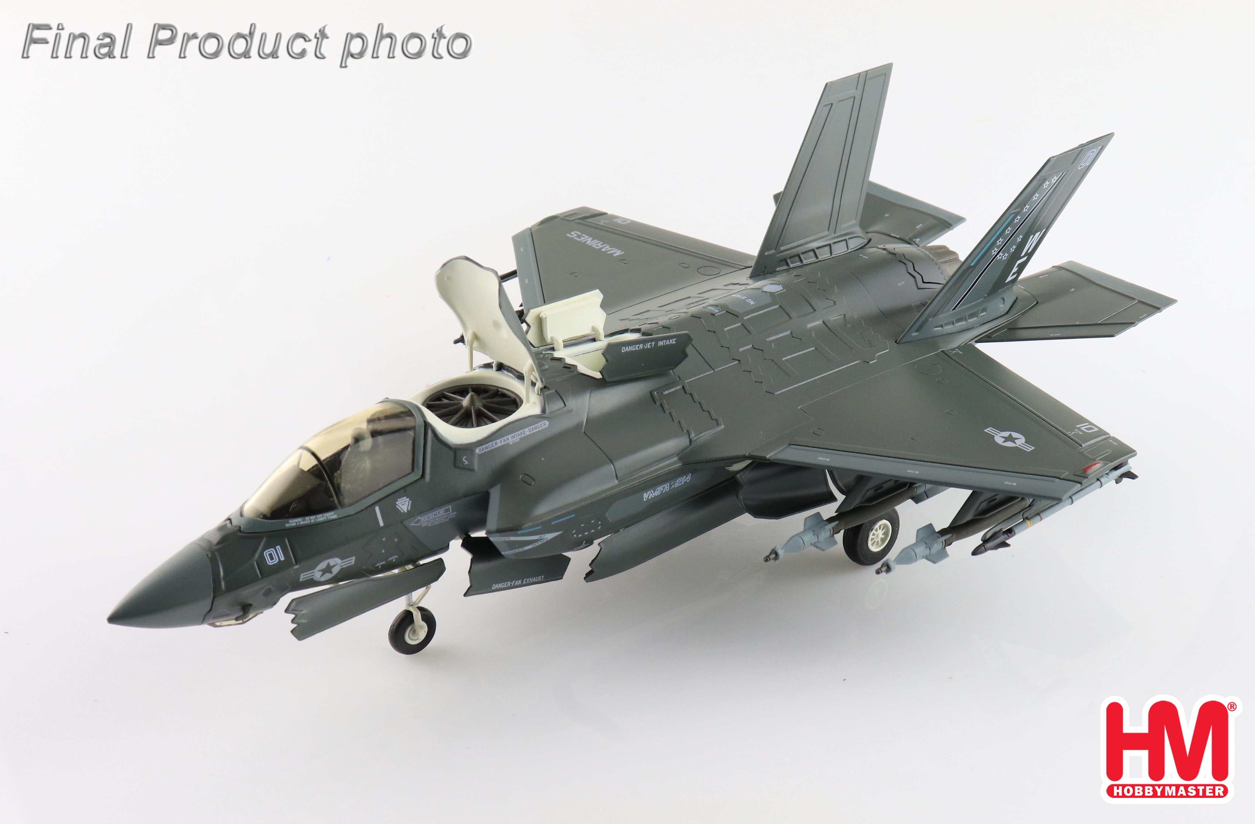 Hobby Master HA4619B 1:72 F-35B Lightning II VMFA-214 “Black Sheep”, Yuma  Marine Corps Air Station, 2023 (Beast Mode)