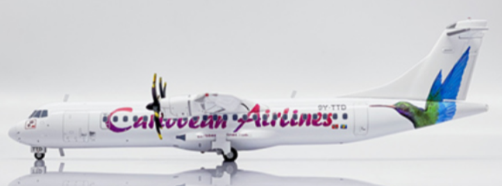 Pre-Order JC Wings JC2BWA0265 1:200 Caribbean Airlines ATR 72-600 9Y-TTD