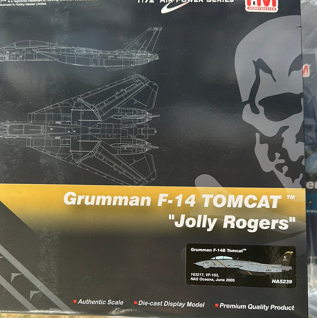 Hobby Master Grumman F-14 Tomcat “Jolly Rogers” 1:72 HA5239 – MTS