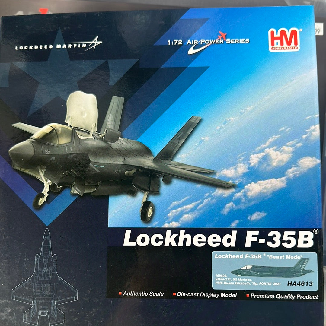 Hobby Master Lockheed F-35B “Beast Mode” 1:72 HA4613 – MTS