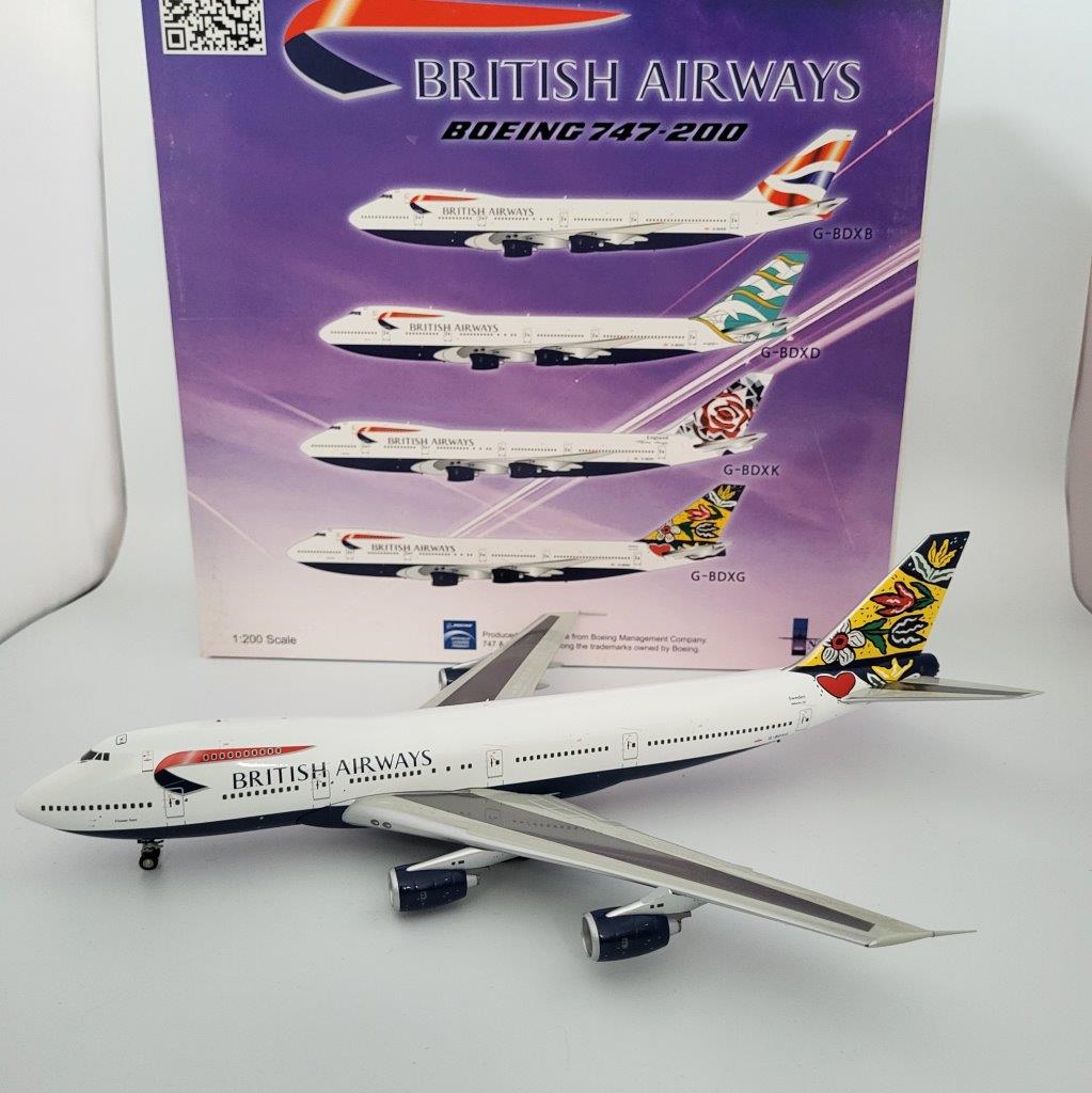 Inflight IF7420413D 1:200 British Airways Boeing 747-200