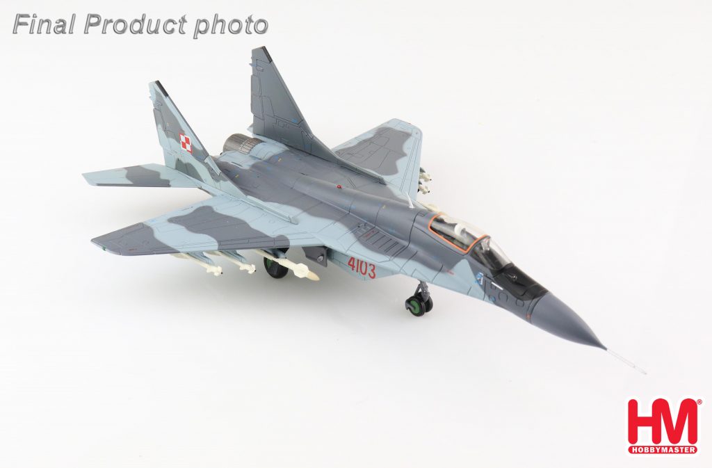 MIG-29 9-13, Fulcrum C, No. 57, Ukrainian Air Force - Hobbymaster