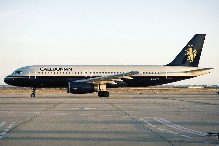 Pre-Order Phoenix 04599 1:400 Caledonian Airways A320 G-BVYB