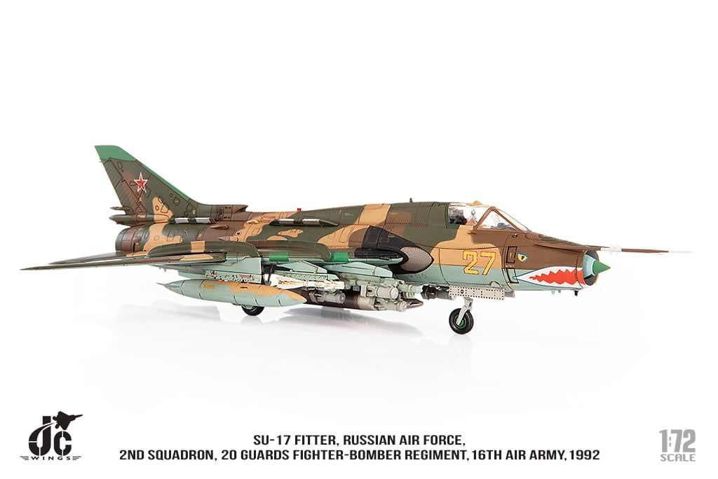 Pre-Order JC Wings JCW-72-SU20-003 1:72 SU-17 Fitter Russian Air Force, 20 Guards Fighter-Bomber Regiment, 16th Air Army, 1992