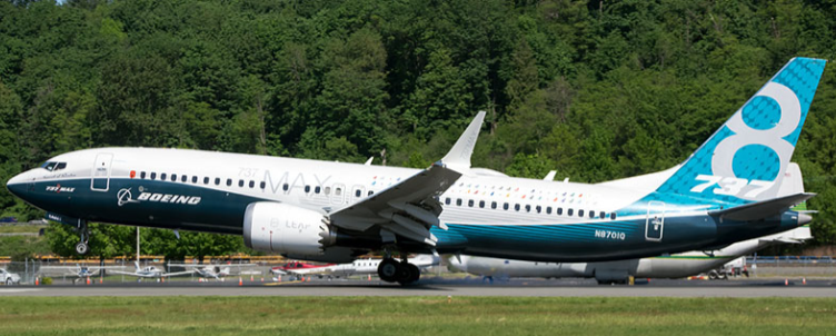 Pre-Order Aviation200 KJ-B73M-095 1:200 Boeing 737-8 MAX N8701Q "House Colors"