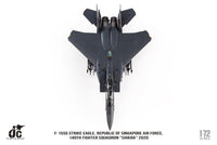 Pre-Order JC Wings JCW-72-F15-026 1:72 F-15SG Strike Eagle Republic of Singapore Air Force, 149th Fighter Squadron "Shikra" 2020