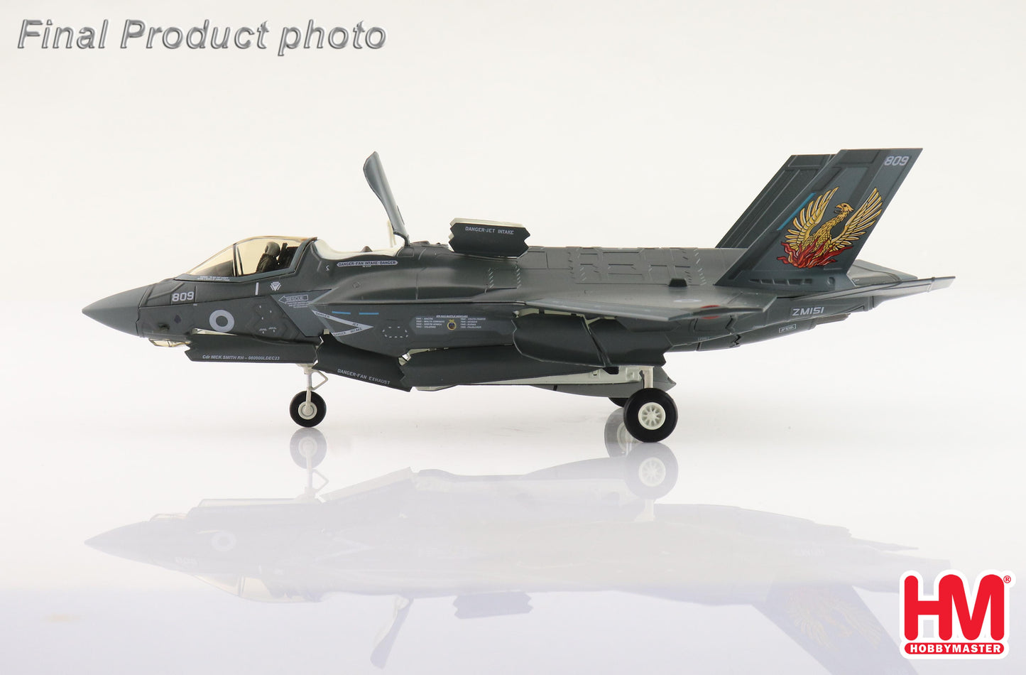 Hobby Master HA4621 1:72 F-35B "Return of the Immortals" ZM-151, 809 NAS "The Immortals", RAF, 2023