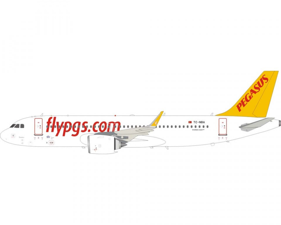 Jfox JF-A320-038 1:200 Airbus A320 Neo Pegasus TC-NBA