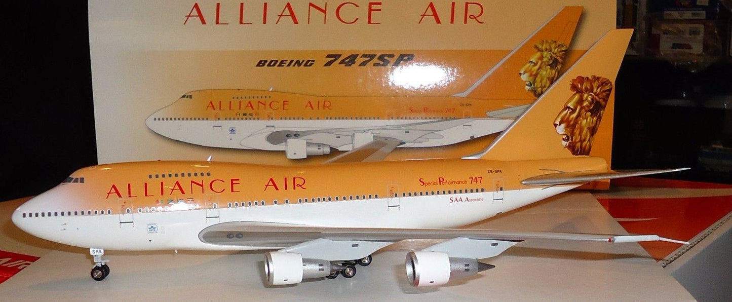 Inflight200 IF747SP0514 1:200 747SP Alliance Air ZS-SPA