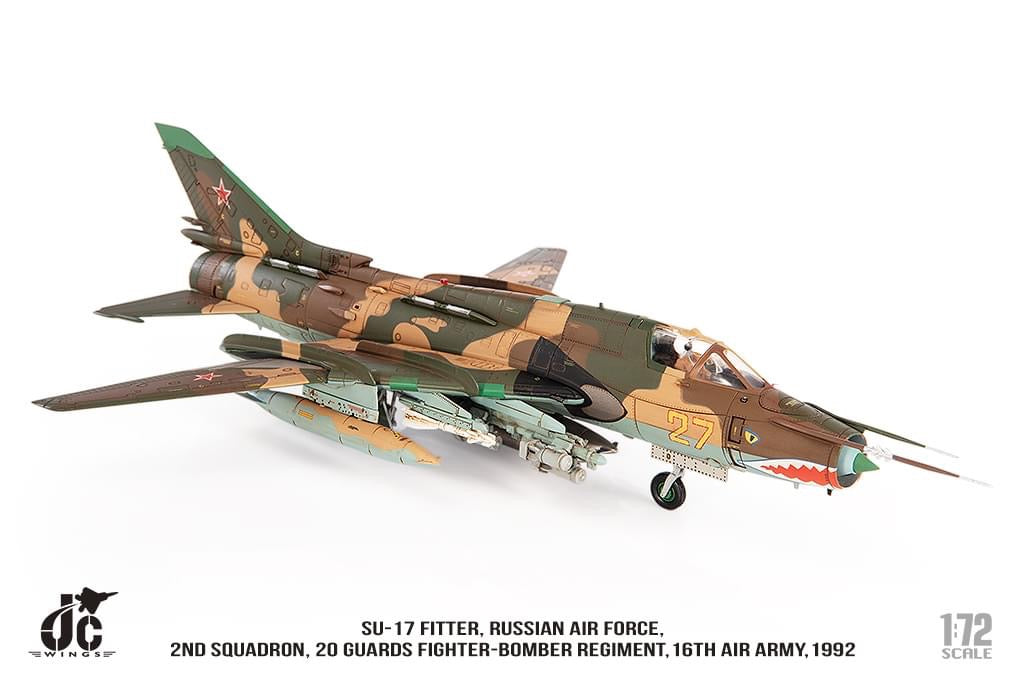 Pre-Order JC Wings JCW-72-SU20-003 1:72 SU-17 Fitter Russian Air Force, 20 Guards Fighter-Bomber Regiment, 16th Air Army, 1992