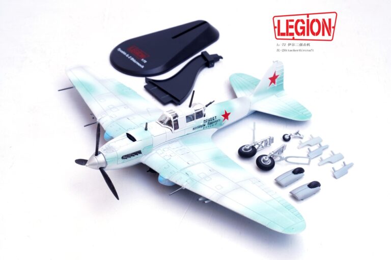 Legion Models 14629LC 1:72 Ilyushin Il-2 Sturmovik Diecast Model Soviet Air Force, USSR, 1943