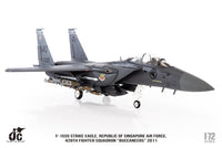 Pre-Order JC Wings JCW-72-F15-025 1:72 F-15SG Strike Eagle Republic of Singapore Air Force, 428th Fighter Squadron "Buccaneers" 2011