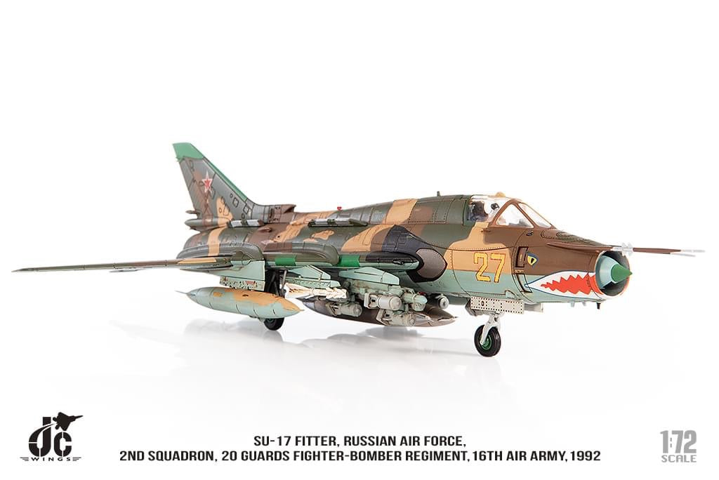 Pre-Order JC Wings JCW-72-SU20-003 1:72 SU-17 Fitter Russian Air Force, 20 Guards Fighter-Bomber Regiment, 16th Air Army, 1992