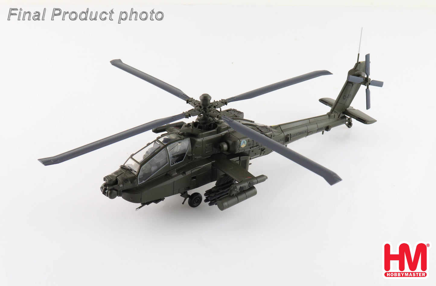 Hobby Master HH1218 1:72 AH-64D Apache Q-05, RNLAF, 2000s