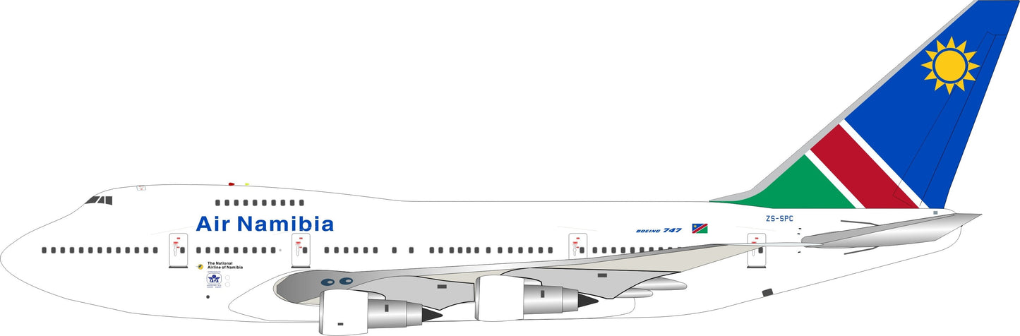 InFlight IF747SP0814 1:200 Air Namibia Boeing 747SP ZS-SPC