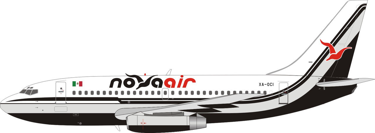 El Aviador EAVOCI 1:200 NOVA Air Boeing 737-200 XA-OCI