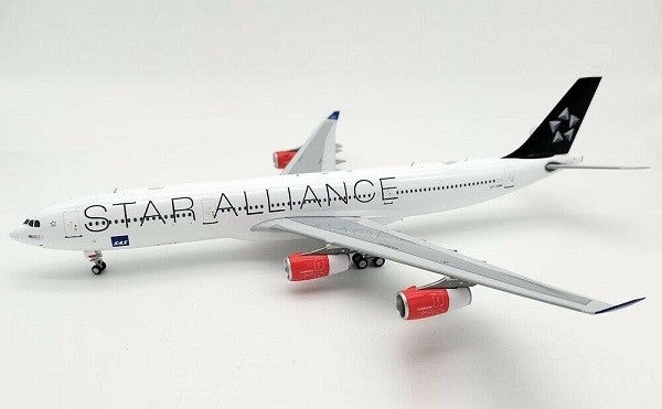 *JFox JF-A340-3-007 Scandinavian Airlines A340-313 Star Alliance OY-KBM