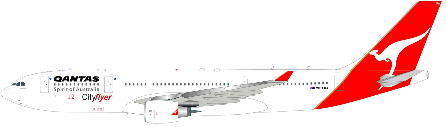 Inflight IF332QFA0617 1:200 Airbus A330-200 Qantas VH-EBA "Spirit of Australia-Cityflyer"
