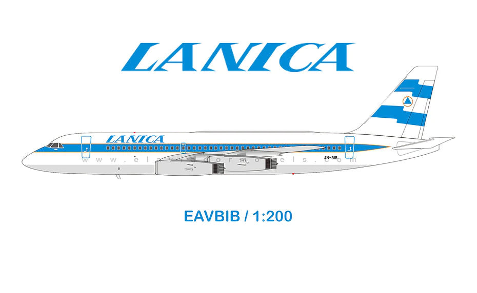 El Aviador EAVBIB 1:200 Lanica Lineas Aereas de Nicaragua Convair CV-880