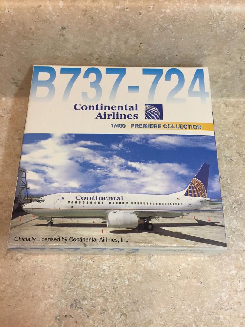 Dragon Wings 55234 1:400 Continental Airlines Boeing 737-724