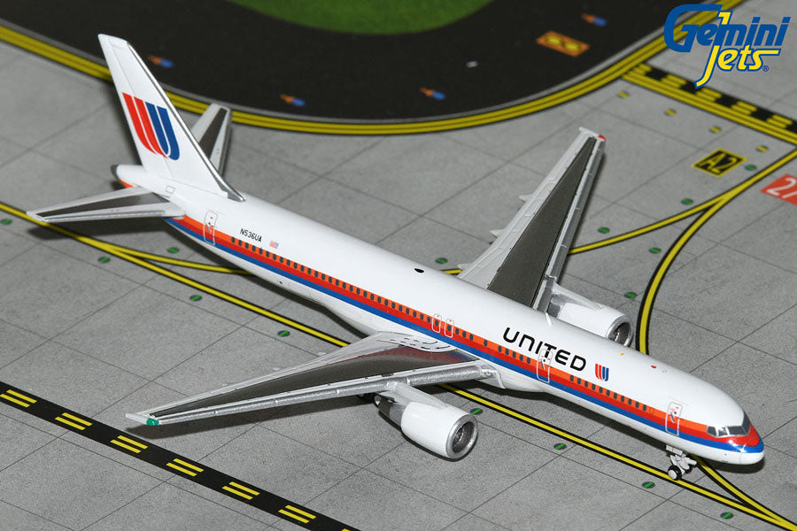 Gemini Jets GJUAL1983 1:400 United Airlines B757-200 N536UA (Saul Bass livery)