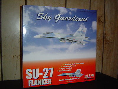 Sky Guardians WTW-72-014-007 1:72 Su-27 Flanker Russian AF Blue 38 'Evil Eye'