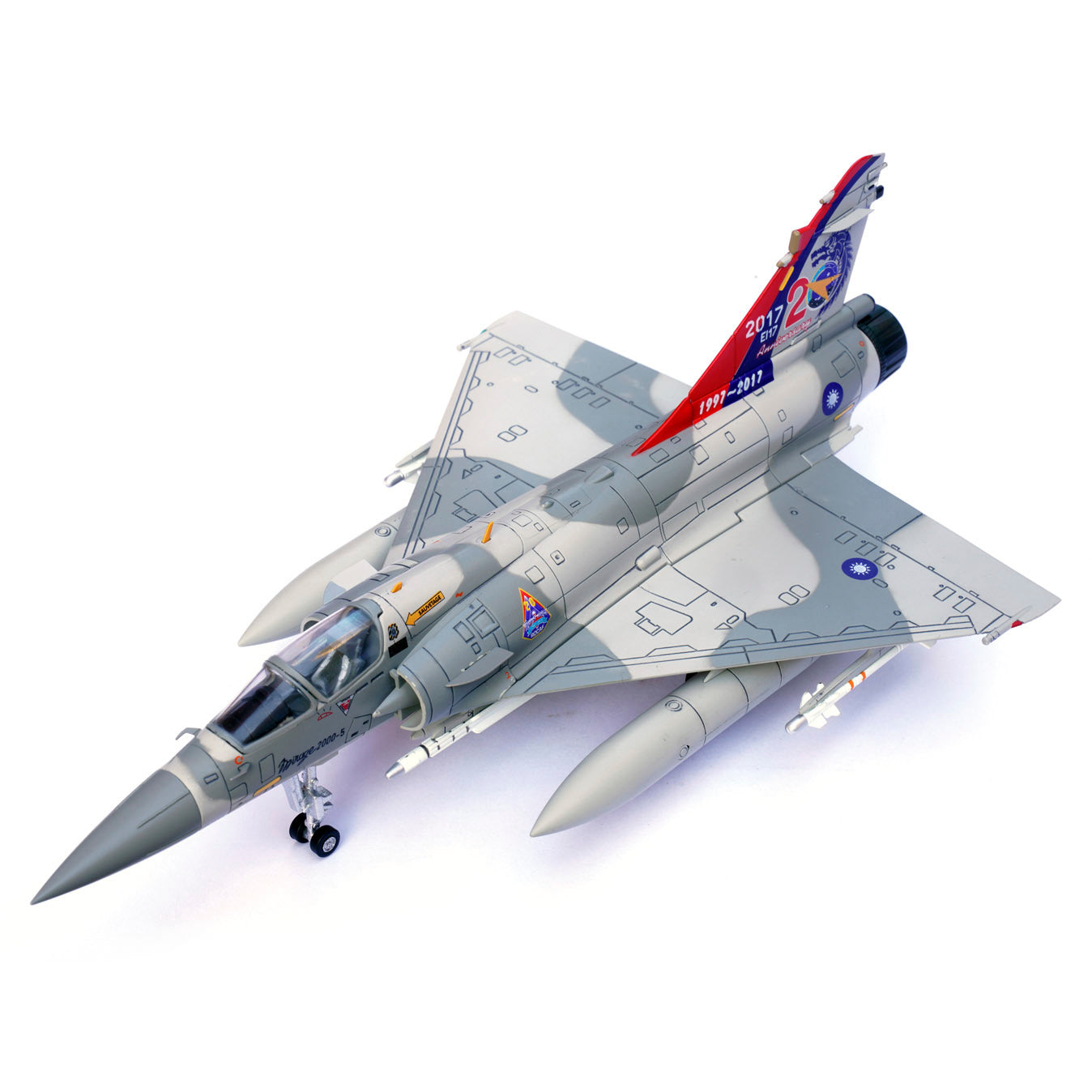 Pre-Order Panzerkampf 14626PE 1:72 Taiwan Air force Mirage 2000-5 20th Anniversary