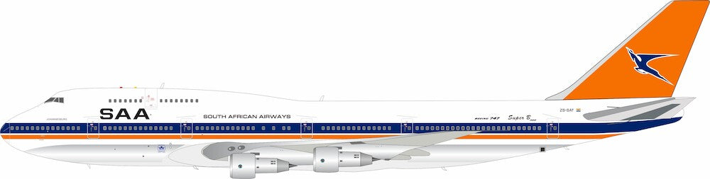 Pre-Order InFlight200 IF743SA0424P South African Airways Boeing 747-344 ZS-SAT Polished