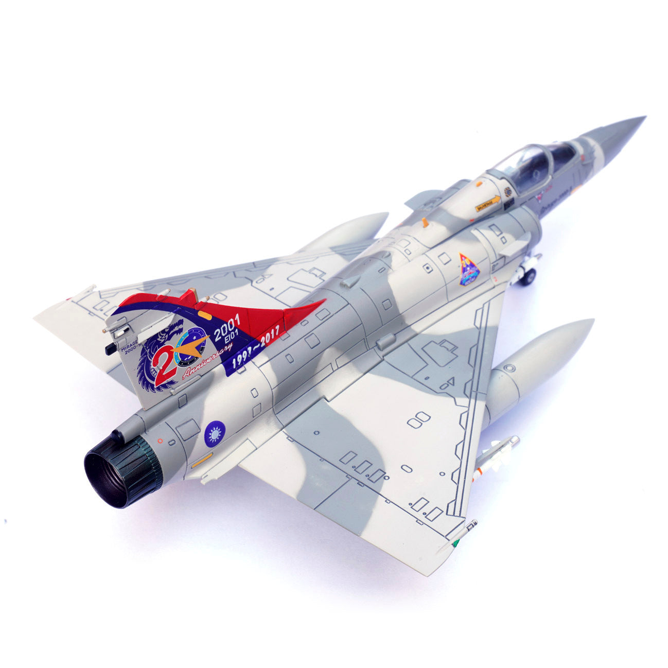 Pre-Order Panzerkampf 14626PE 1:72 Taiwan Air force Mirage 2000-5 20th Anniversary