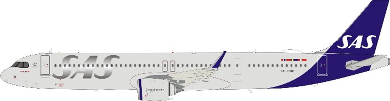 *JFox JF-A321-028 1:200 SAS Scandinavian Airlines A321neo SE-DMR