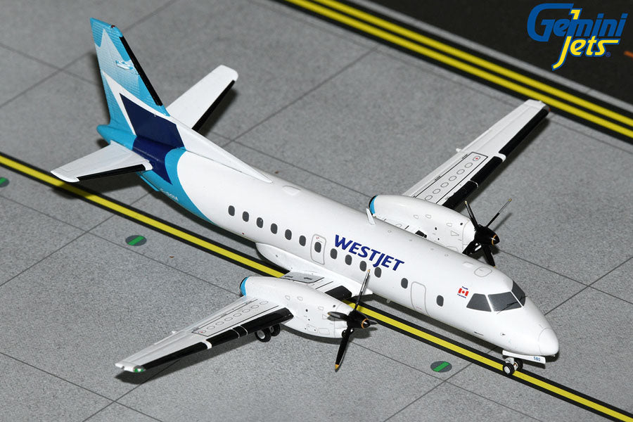 Gemini Jets G2WJA1245 1:200 WestJet Airlines Saab 340B C-GOIA