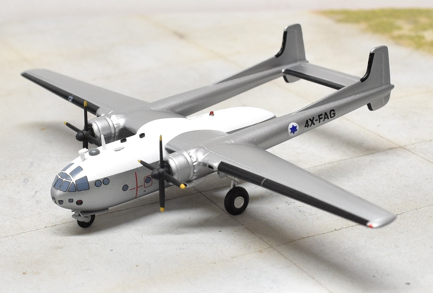 Sky Classics 1:200 Nord 2501 Noratlas "Israeli Silver"