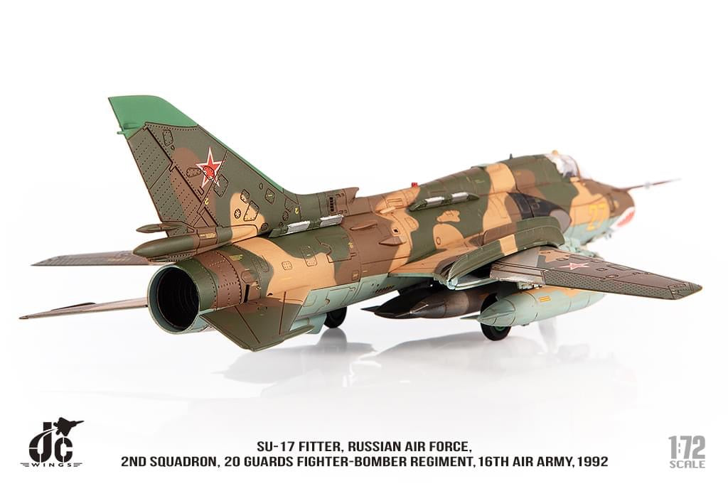 Pre-Order JC Wings JCW-72-SU20-003 1:72 SU-17 Fitter Russian Air Force, 20 Guards Fighter-Bomber Regiment, 16th Air Army, 1992