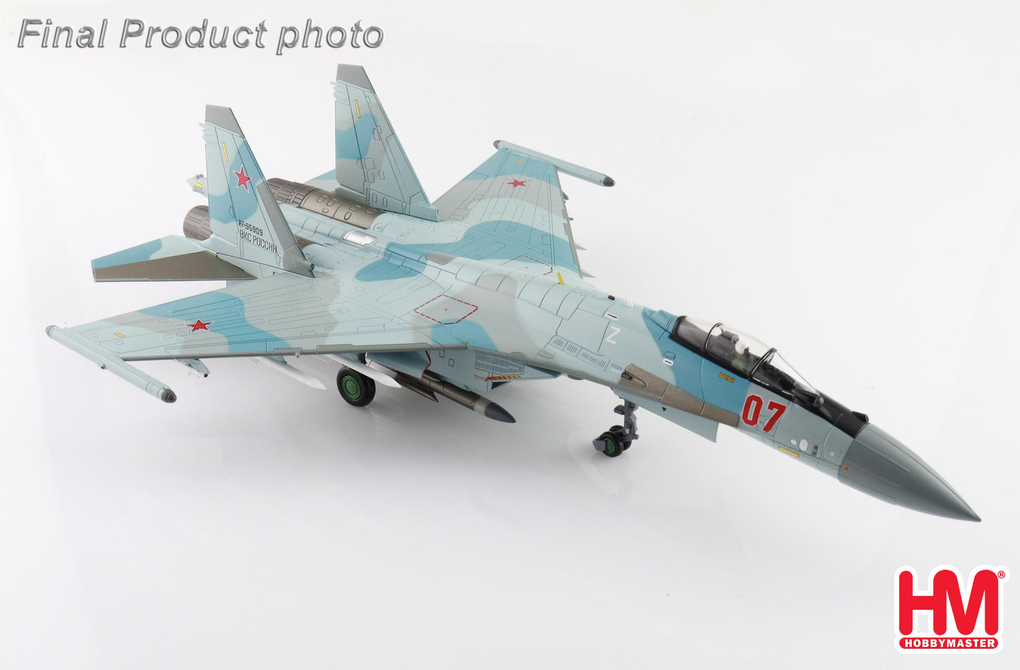 Hobby Master HA5715 1:72 Su-35S Flanker E Red 07/RF-95909, Russian Air Force, Syria 2023 (with “Khibiny” ECM pods)