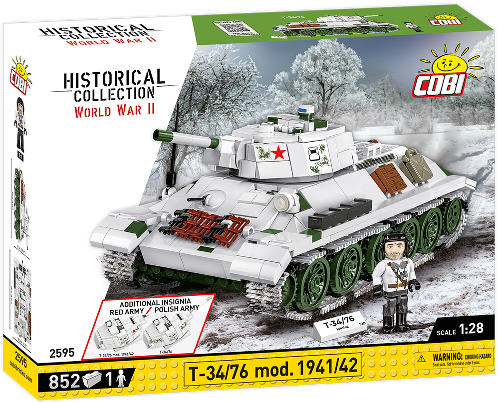 COBI 2595 T-34/76 mod. 1941/42