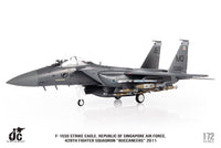 Pre-Order JC Wings JCW-72-F15-025 1:72 F-15SG Strike Eagle Republic of Singapore Air Force, 428th Fighter Squadron "Buccaneers" 2011