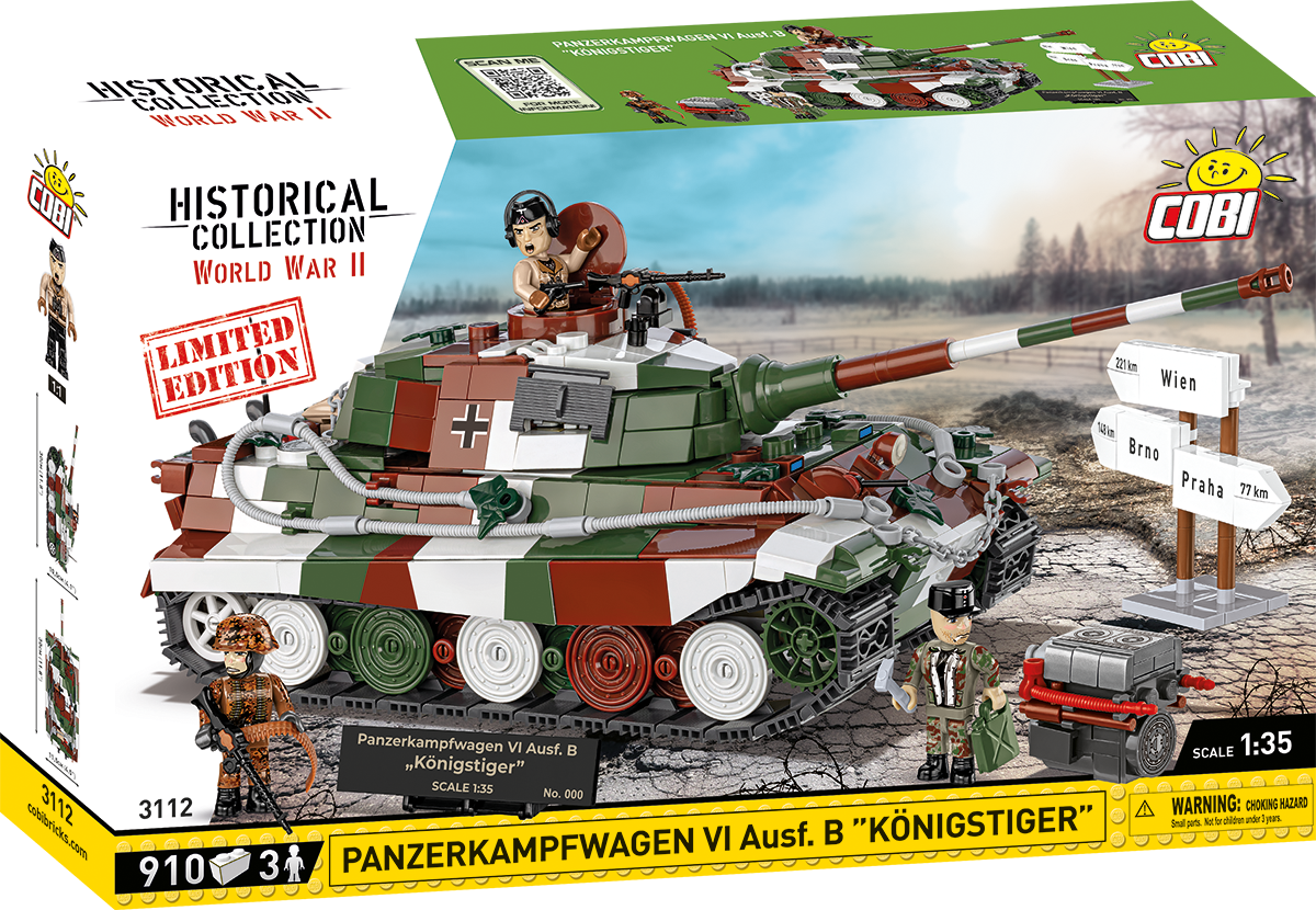 Cobi 3112 WWII Panzer VI Ausf. B "Konigstiger" (Limited Edition)