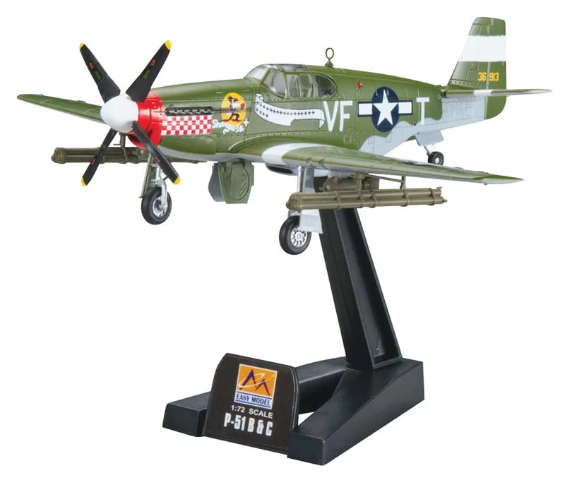 Easy Models 36359 1:72 P-51B Mustang USAAF 4th FG, 336th FS, Shangri-La, Don Gentile
