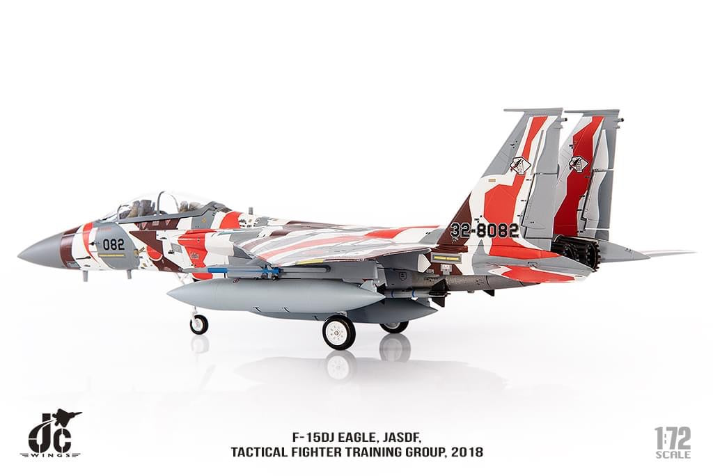 Pre-Order JC Wings JCW-72-F15-024 1:72 F-15DJ Eagle JASDF, Tactical Fighter Training Group, 2018