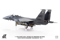 Pre-Order JC Wings JCW-72-F15-025 1:72 F-15SG Strike Eagle Republic of Singapore Air Force, 428th Fighter Squadron "Buccaneers" 2011