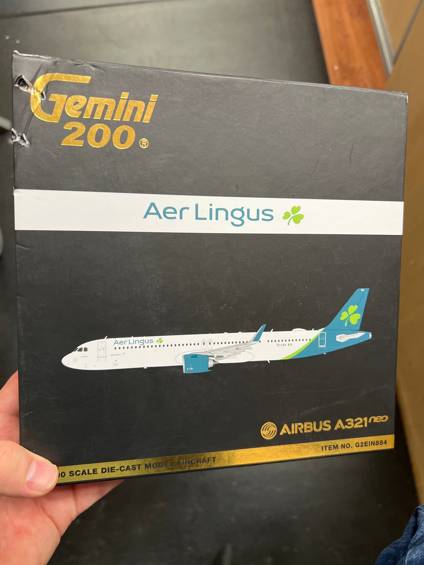 Gemini Jets G2EIN884 1:200 Aer Lingus Airbus A321neo EI-LRA