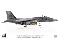 Pre-Order JC Wings JCW-72-F15-025 1:72 F-15SG Strike Eagle Republic of Singapore Air Force, 428th Fighter Squadron "Buccaneers" 2011