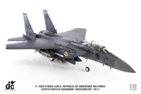 Pre-Order JC Wings JCW-72-F15-025 1:72 F-15SG Strike Eagle Republic of Singapore Air Force, 428th Fighter Squadron "Buccaneers" 2011