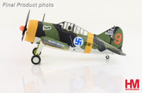 Hobby Master HA7013 1:48 Brewster Bu alo BW393, 3/LeLv 24, flown by 1st Lt Hans Wind, Finnish Air Force, March 1944