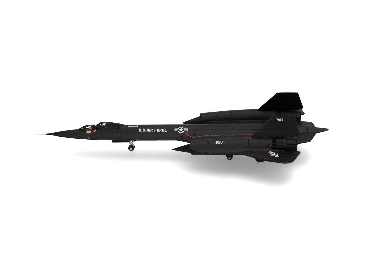 Herpa Wings 573290 1:200 USAF SR-71B Blackbird 9th SRW, Beale Air Base "Gumby" 61-7956